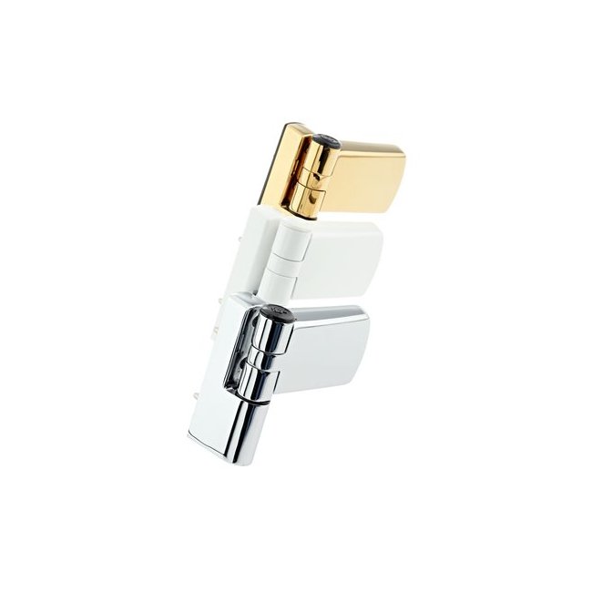 PATRIOT PLUS DOOR HINGE 19MM SATIN SILVER STD