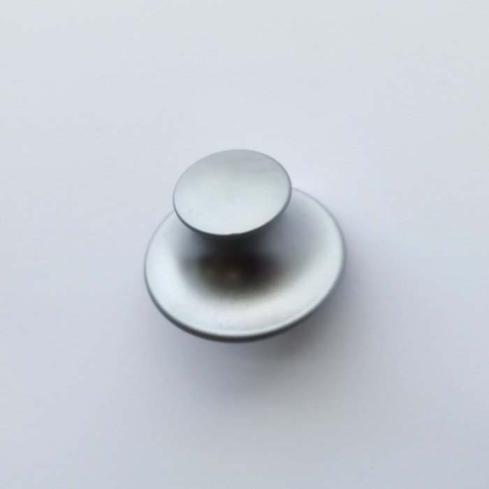 SLIDE LATCH BUTTON SATIN CHROME