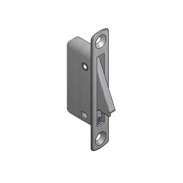TRAVEL RESTRICTOR SATIN CHROME SURFACE MOUNTED