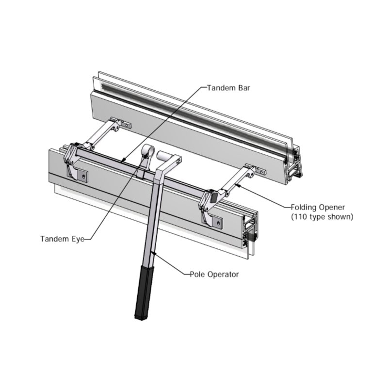 110 INSIDE GLAZE FOLDING OPENER