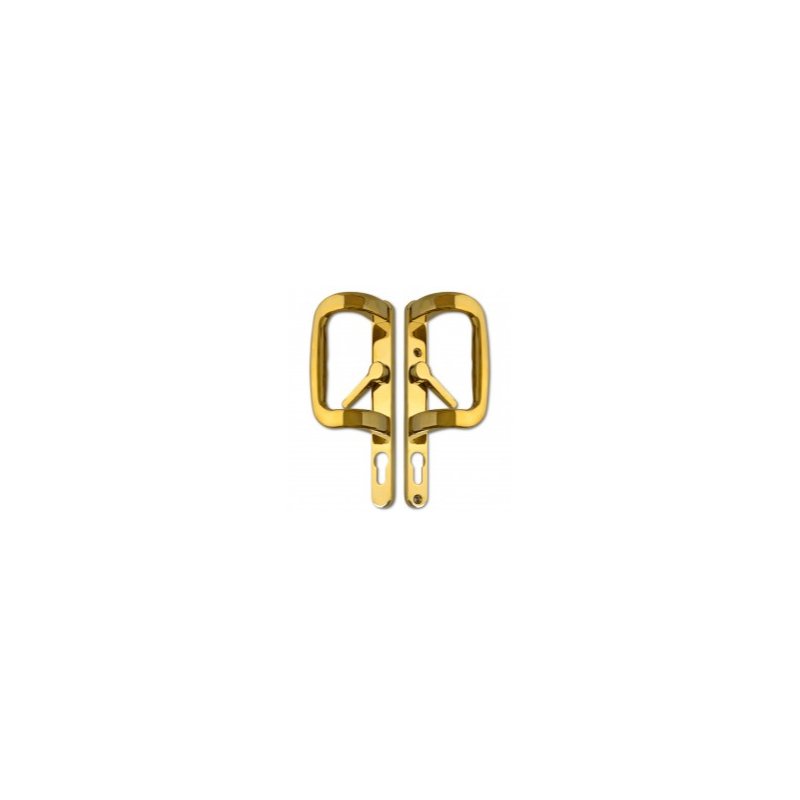 PATIO HANDLE LOCKING GOLD