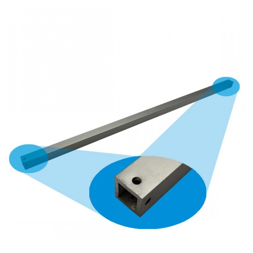 1000mm TANDEM BAR NO CENTRE HOLE